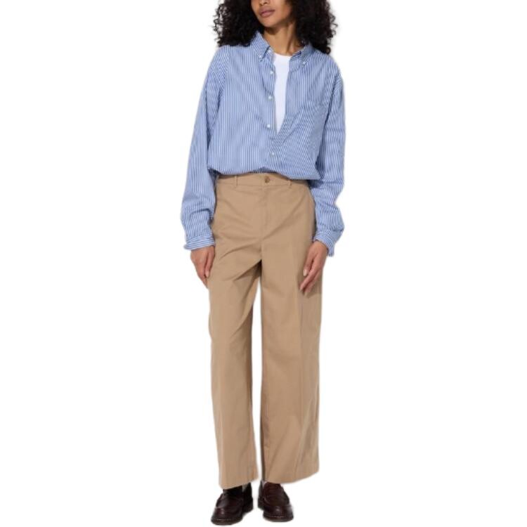 Рубашка мужская Lake Blue Uniqlo, цвет Lake Blue — фото 4
