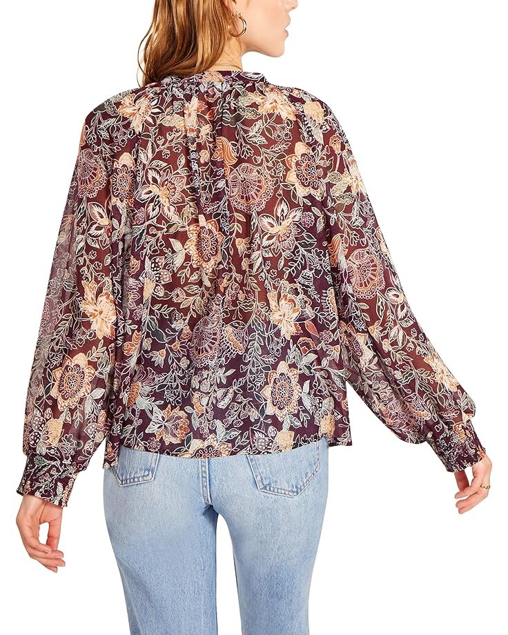 

Топ Steve Madden Bloom To Grow Top, цвет Port