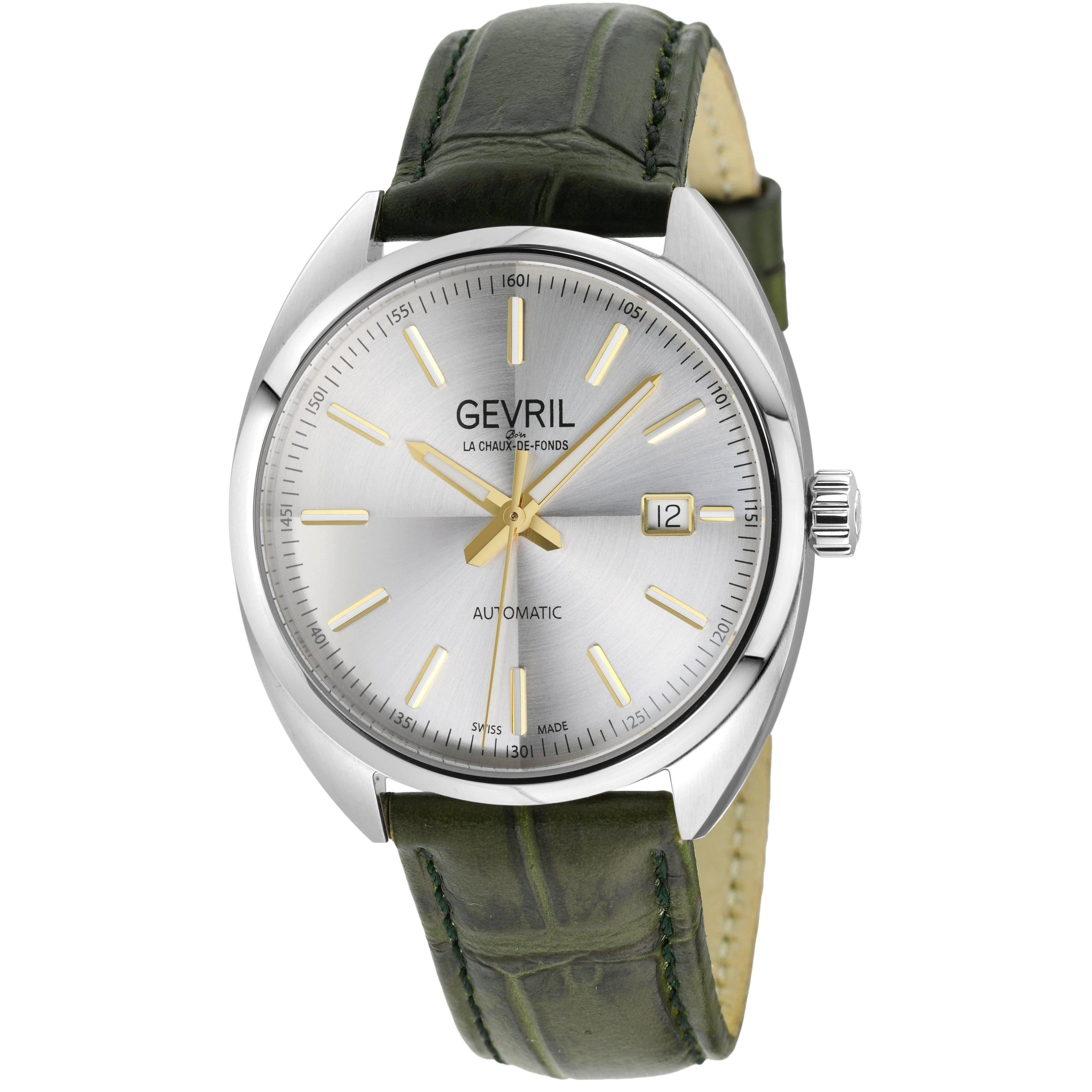 

Часы Gevril Sellita SW200, зеленый