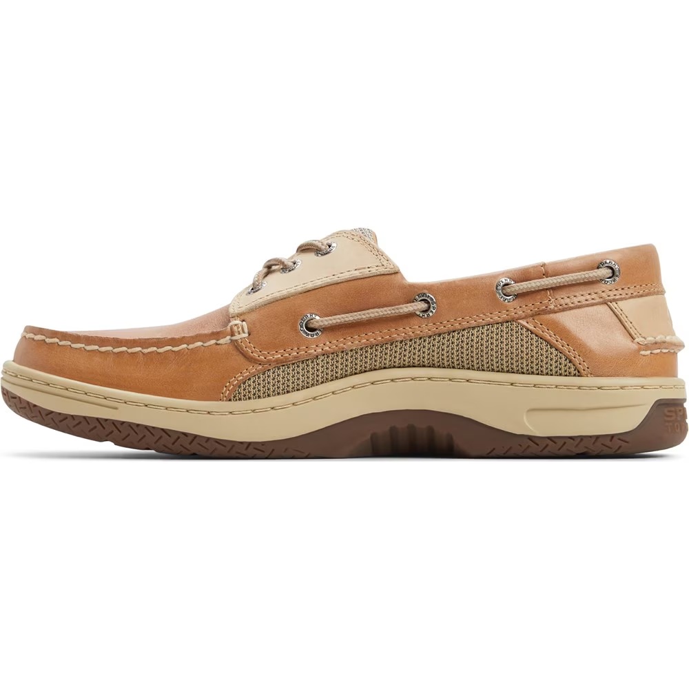 Кожаные туфли-лодочки Billfish с тремя глазками Sperry, коричневый — фото 3
