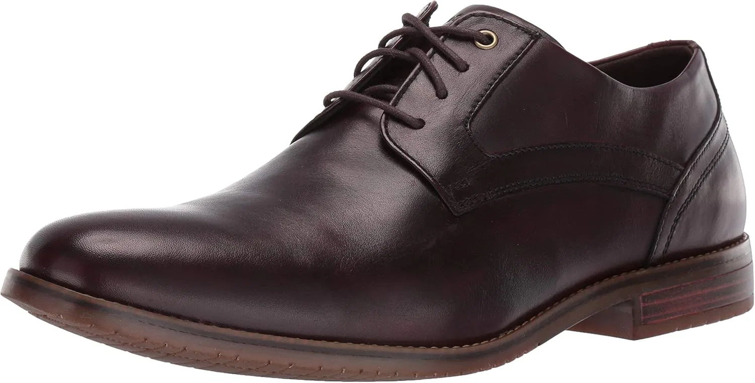 Мужские оксфорды Rockport Sp3 с гладким носком, Burgundy