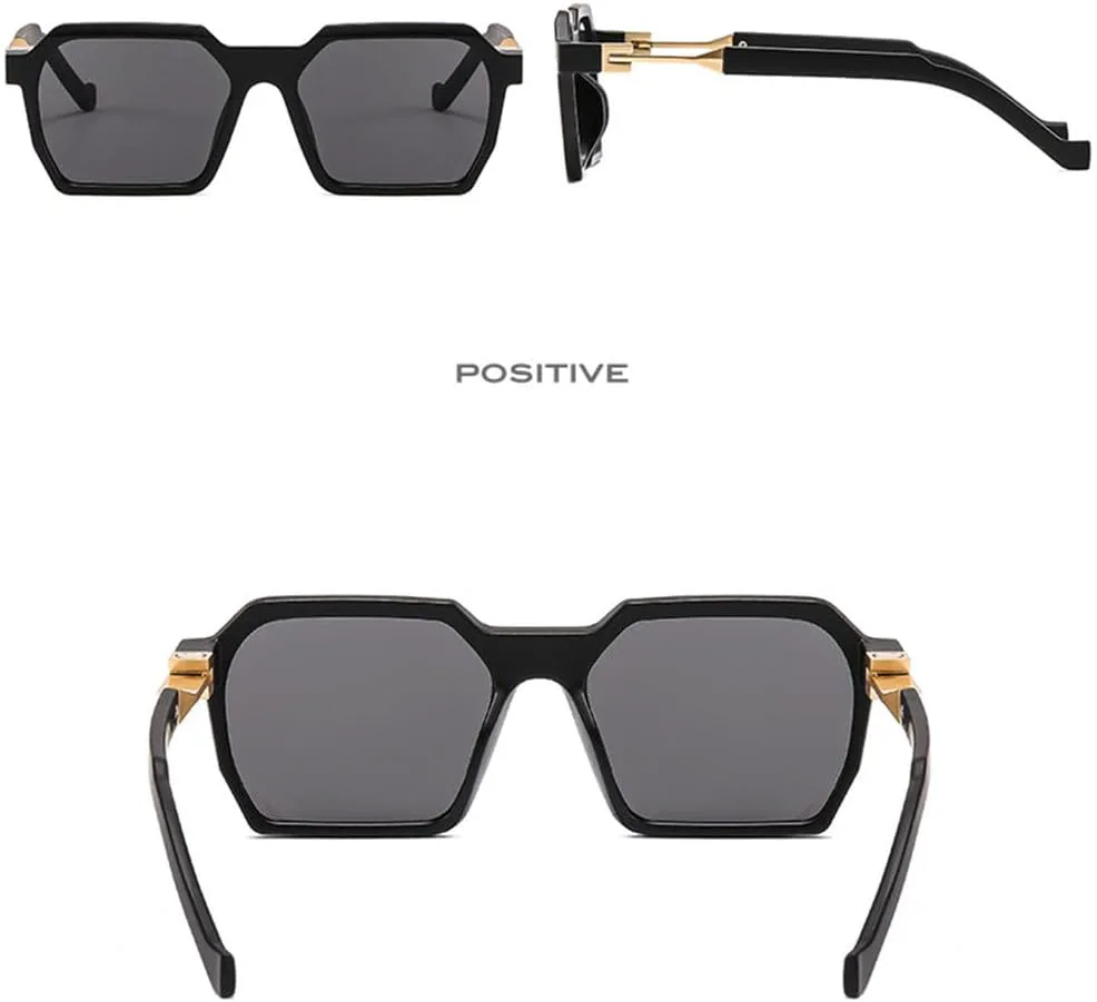 

Модные солнцезащитные очки Polygon для женщин, ретро-стиль, гелевые, цветные, UV400; для мужчин, трендовые, голубые и розовые солнцезащитные очки TYUVIVO, White Grey