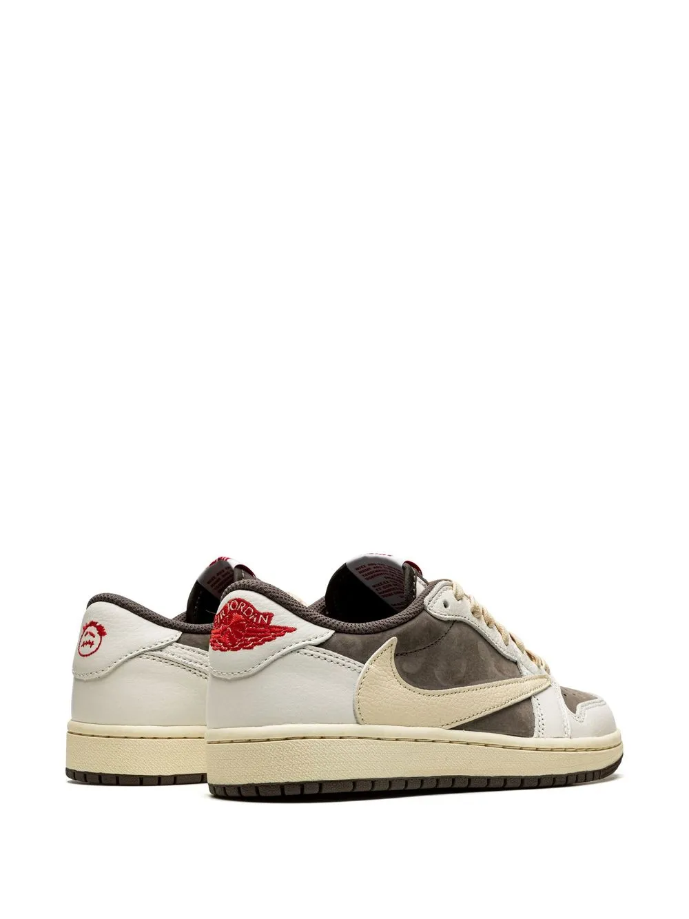 Кроссовки Air  1 Low OG Reverse Mocha из коллаборации с Travis Scott Jordan, коричневый — фото 3