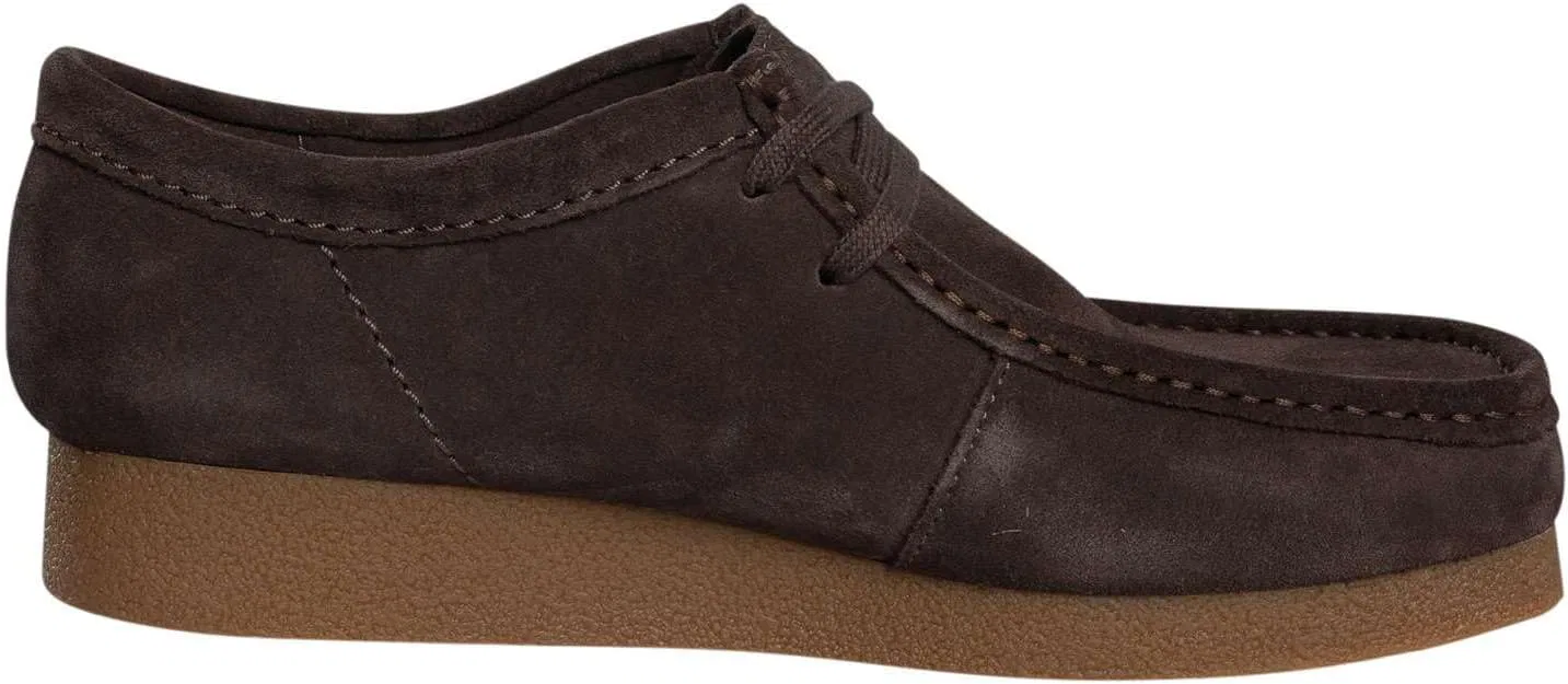 Мужские ботинки Clarks Wallabeeevo Derby, темно-коричневый — фото 3