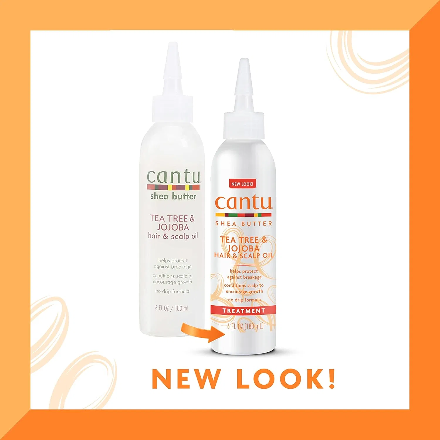 Масло для волос и кожи головы «Shea Butter No Drip» от Cantu Cantu — фото 3