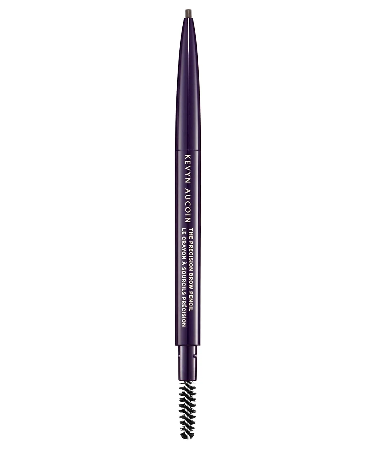 Kevyn Aucoin The Precision Brow Pencil, Dark Brunette: ультратонкий и прочный карандаш для бровей с щеточкой, DARK BRUNETTE Precision
