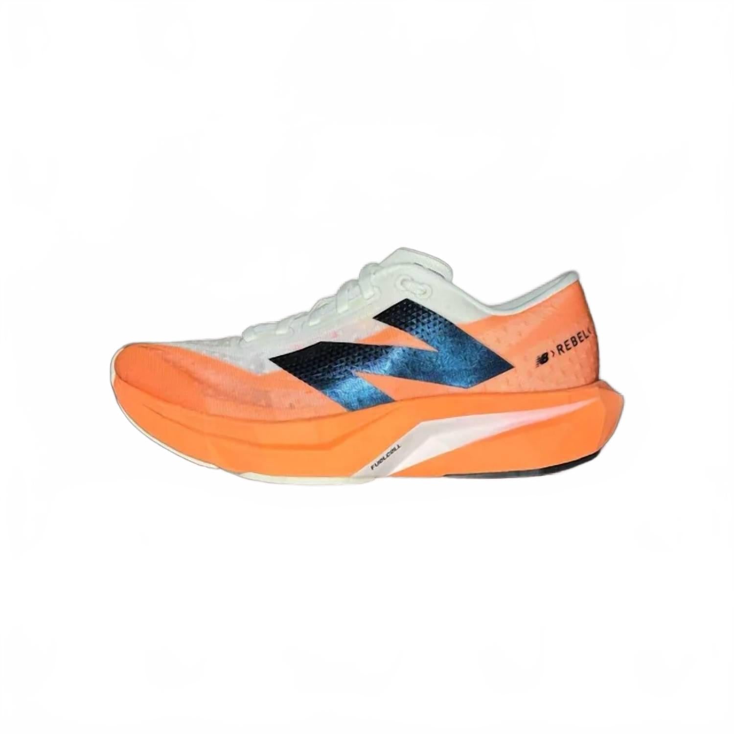 

Мужские повстанческие кроссовки V4 в оранжевом бежевом New Balance