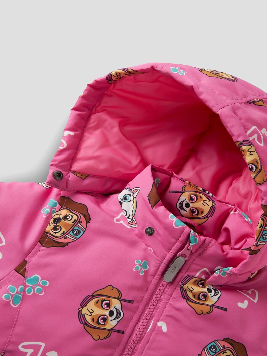 Куртка межсезонная NAME IT Paw Patrol, светло-розовый — фото 4