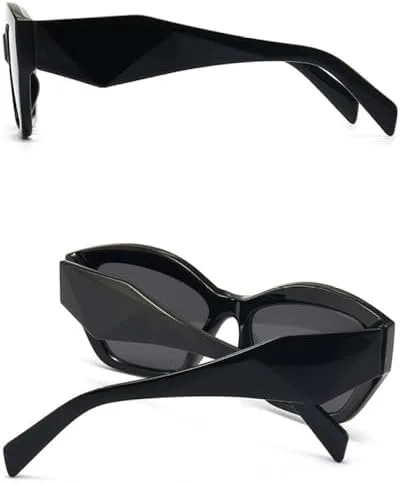 

Модные солнцезащитные очки для женщин, винтажные квадратные солнцезащитные очки в стиле ретро, ​​черные женские очки «кошачий глаз», очки для зрения MTZJH, Purple