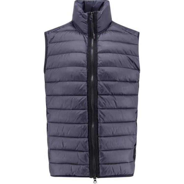 

STONE ISLAND Жилет с высокой горловиной и стёганой подкладкой, Blue