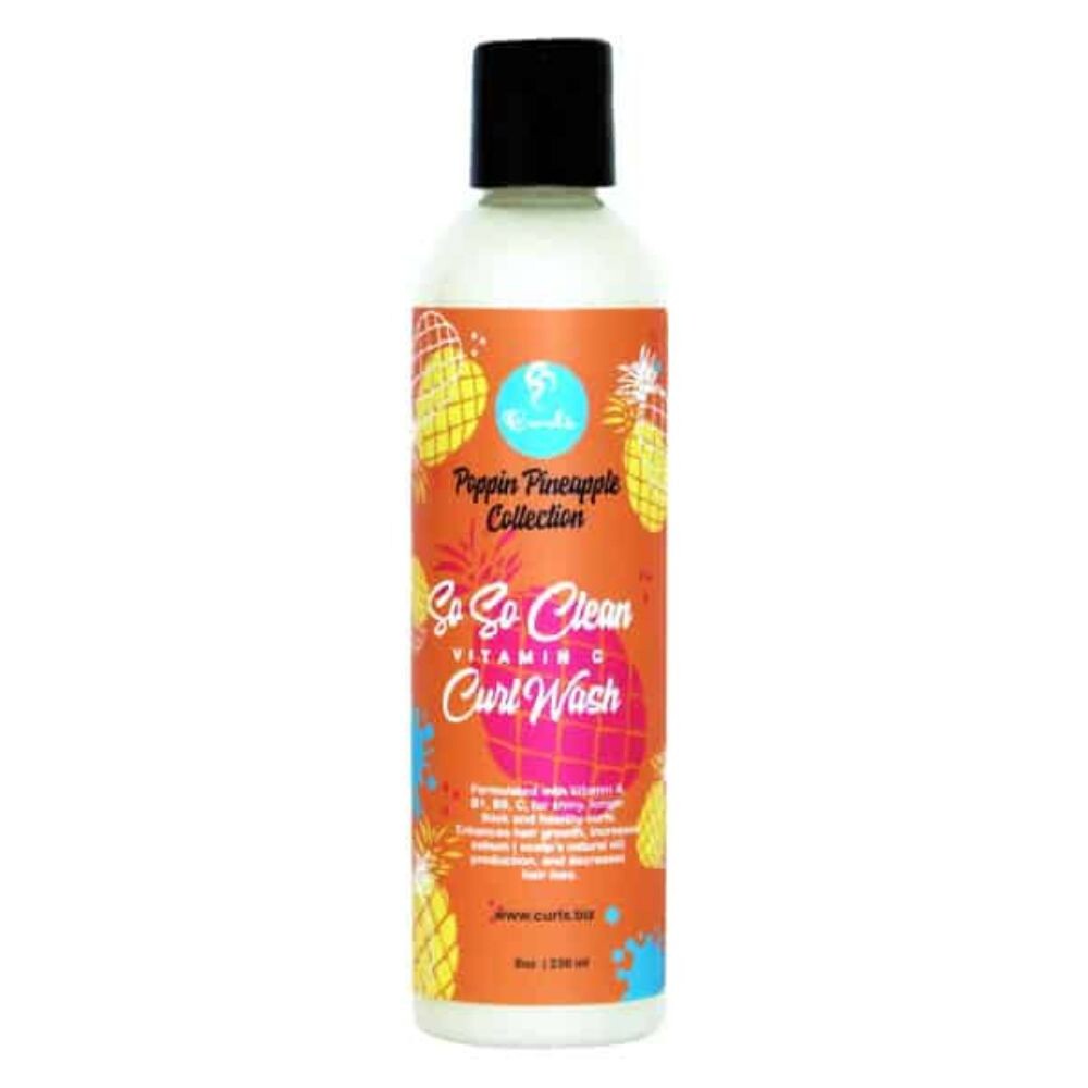 

Шампунь для вьющихся волос Poppin Pineaple So So Clean Vitamin C Curl Wash Curls, 236 мл