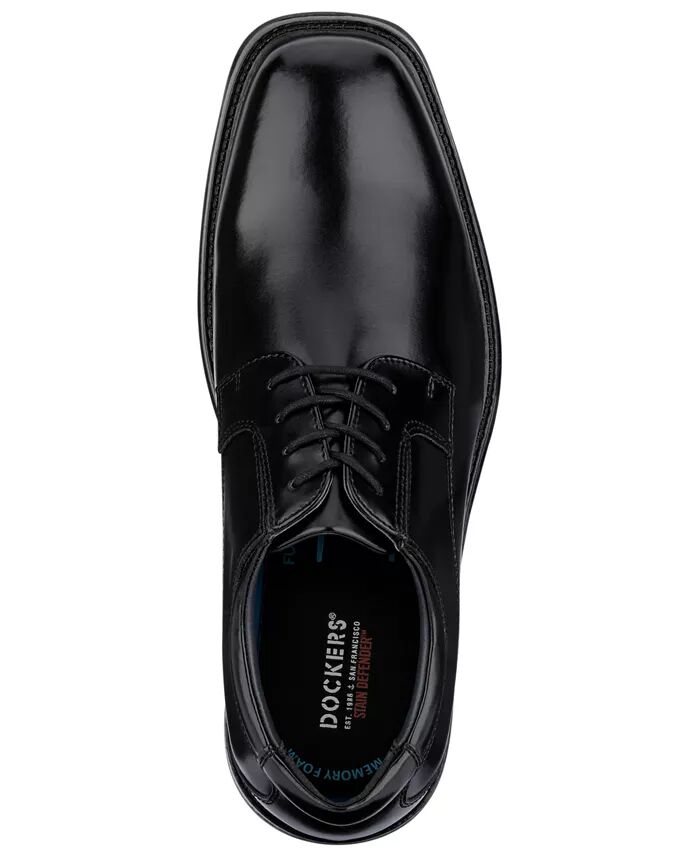 Мужские нескользящие водонепроницаемые кроссовки Irving Bluchers Dockers, черный — фото 4