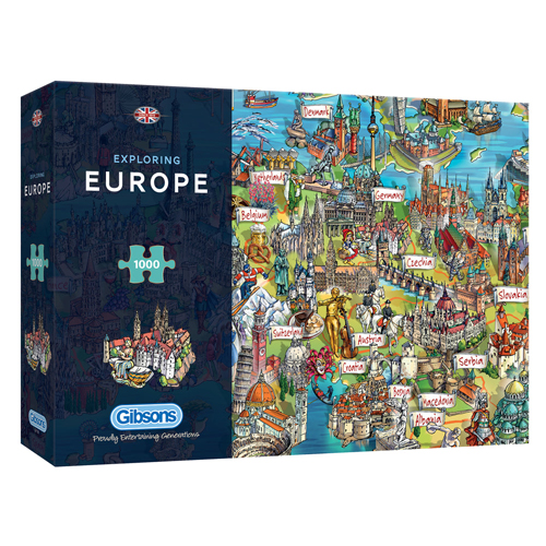 

Пазлы Exploring Europe