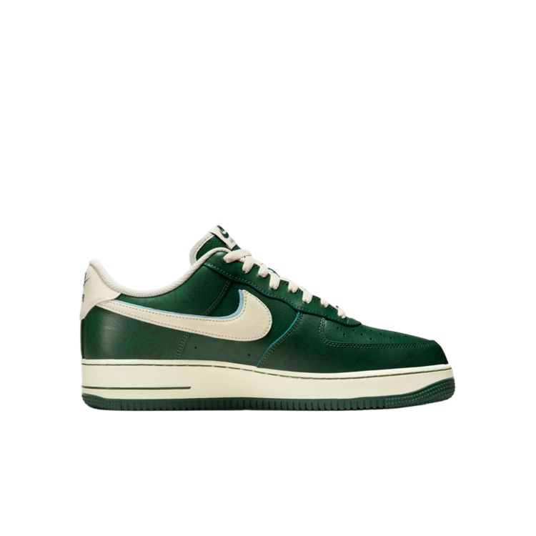 Nike x LAAMS Air Force 1 Low top Skateboard Shoes Мужские зеленые — фото 3