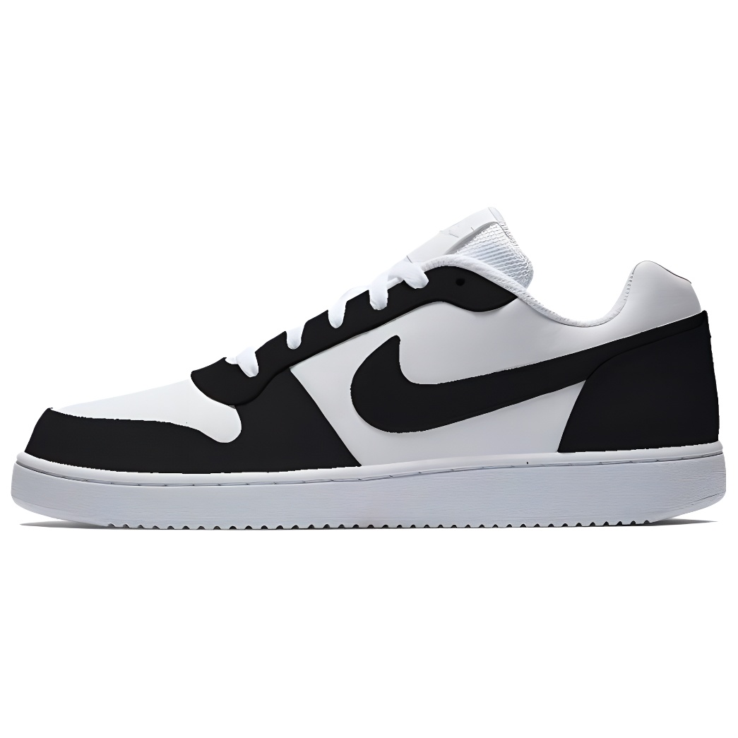 

Nike Кроссовки для скейтбординга EBERNON Not Black, Then White с противоскользящим покрытием, износостойкие, низкие, мужские, черно-белые