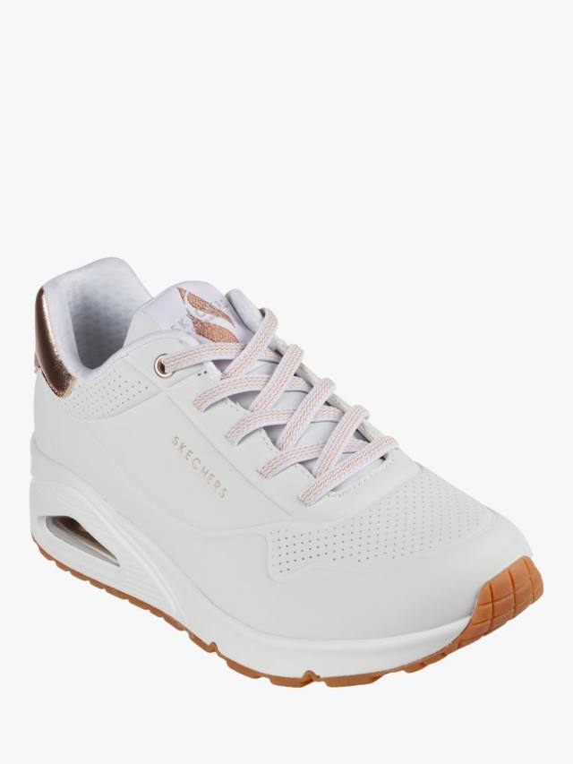 Кроссовки uno shimmer away Skechers, белый — фото 2