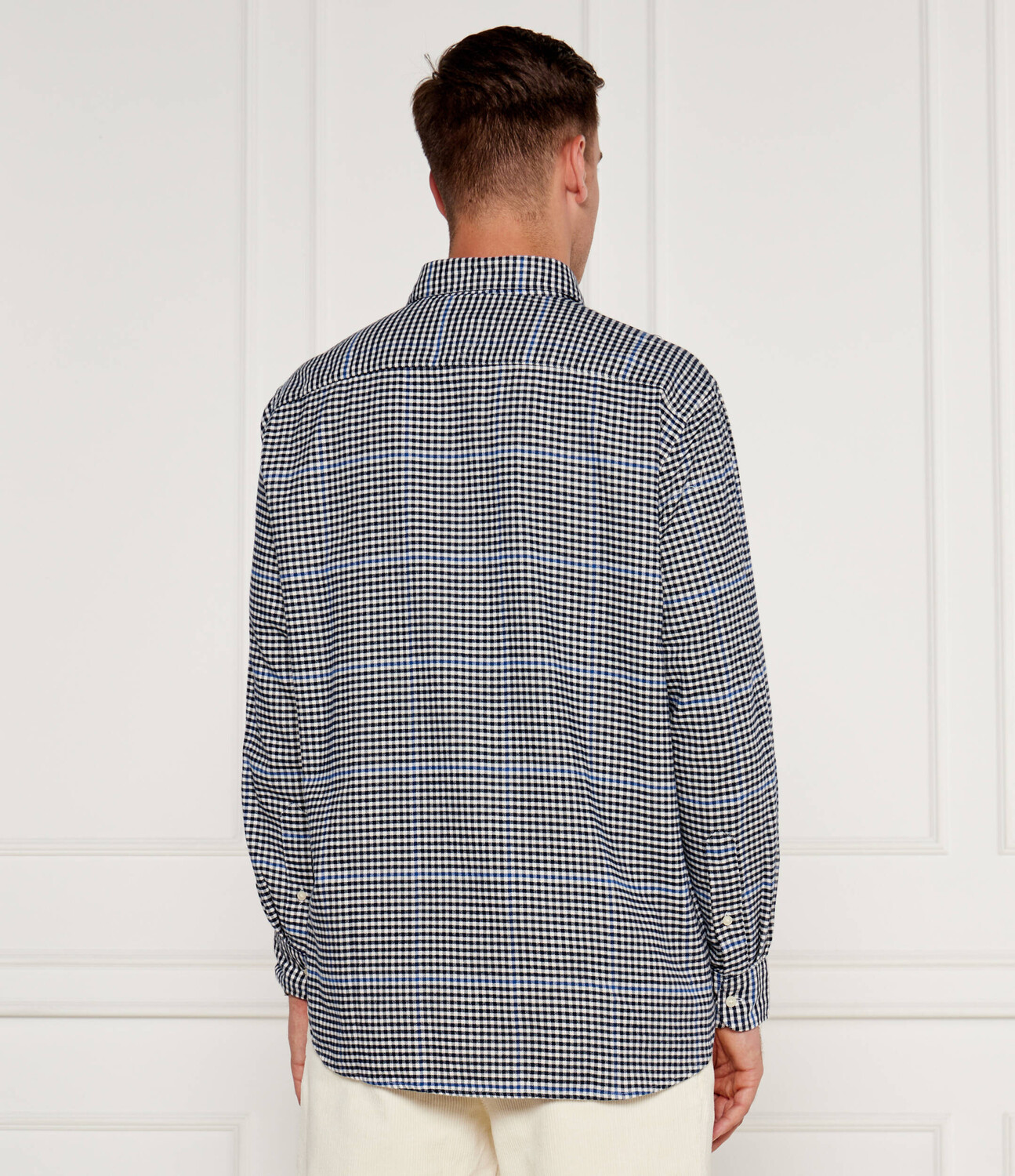 Рубашка Tommy Hilfiger Relaxed fit, темно-синий — фото 4
