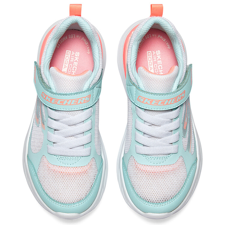 Детские кроссовки Go Run 400 V2 GS Low-top Green Skechers, зеленый — фото 4