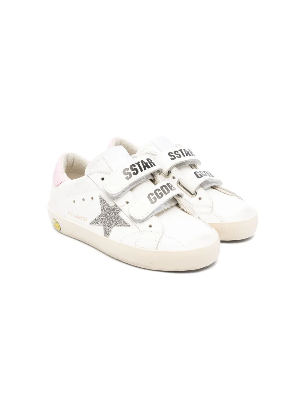 

Кеды Old School Young Golden Goose Kids, белый