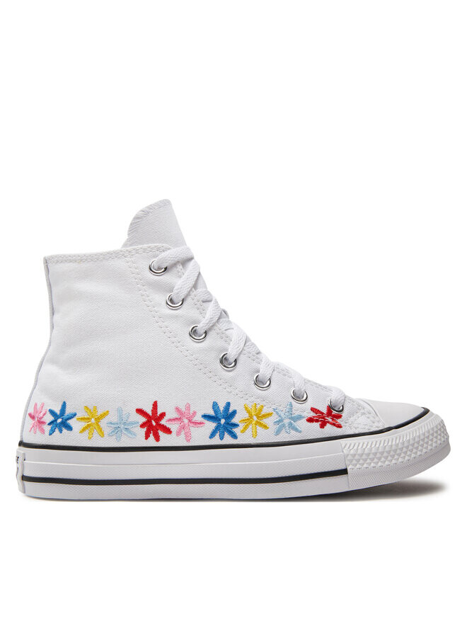 

Тканевые кроссовки Chuck Taylor All Star Floral Converse, белый