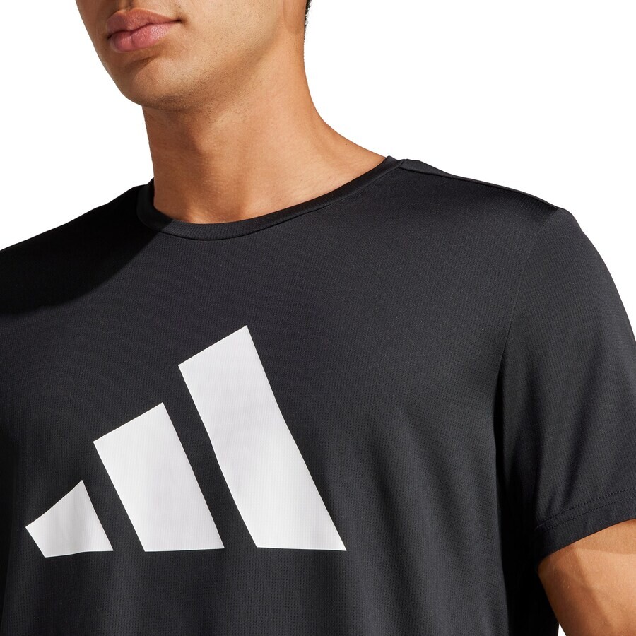 Спортивная футболка ADIDAS PERFORMANCE Performance Run it, черный — фото 3
