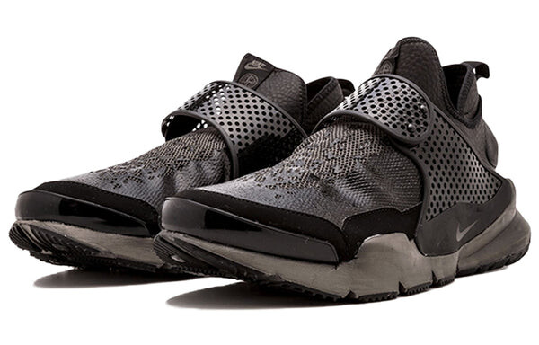 Кроссовки stone island x lab sock dart mid sp Nike, черный — фото 4