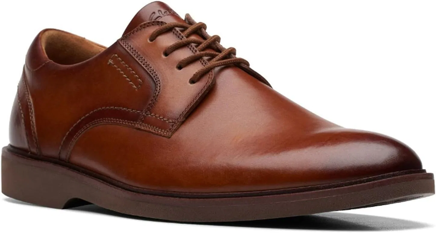 Женские кружевные оксфорды Clarks Malwood, Tan Leather