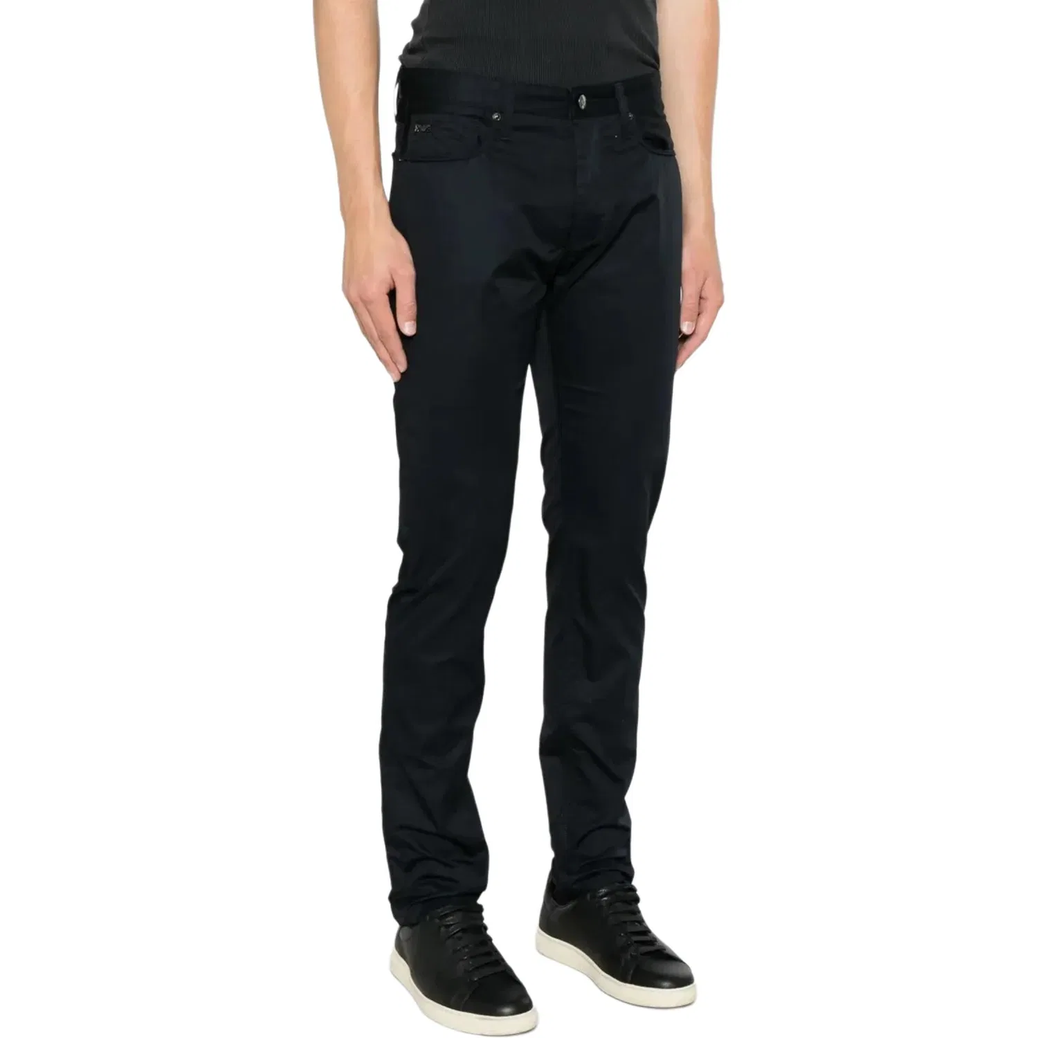 Брюки slim-fit EMPORIO ARMANI, Blue — фото 2