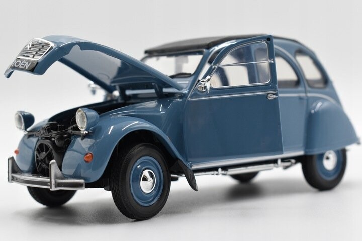 

Welly, модель автомобиля Citroen 2cv Blue, 1:24