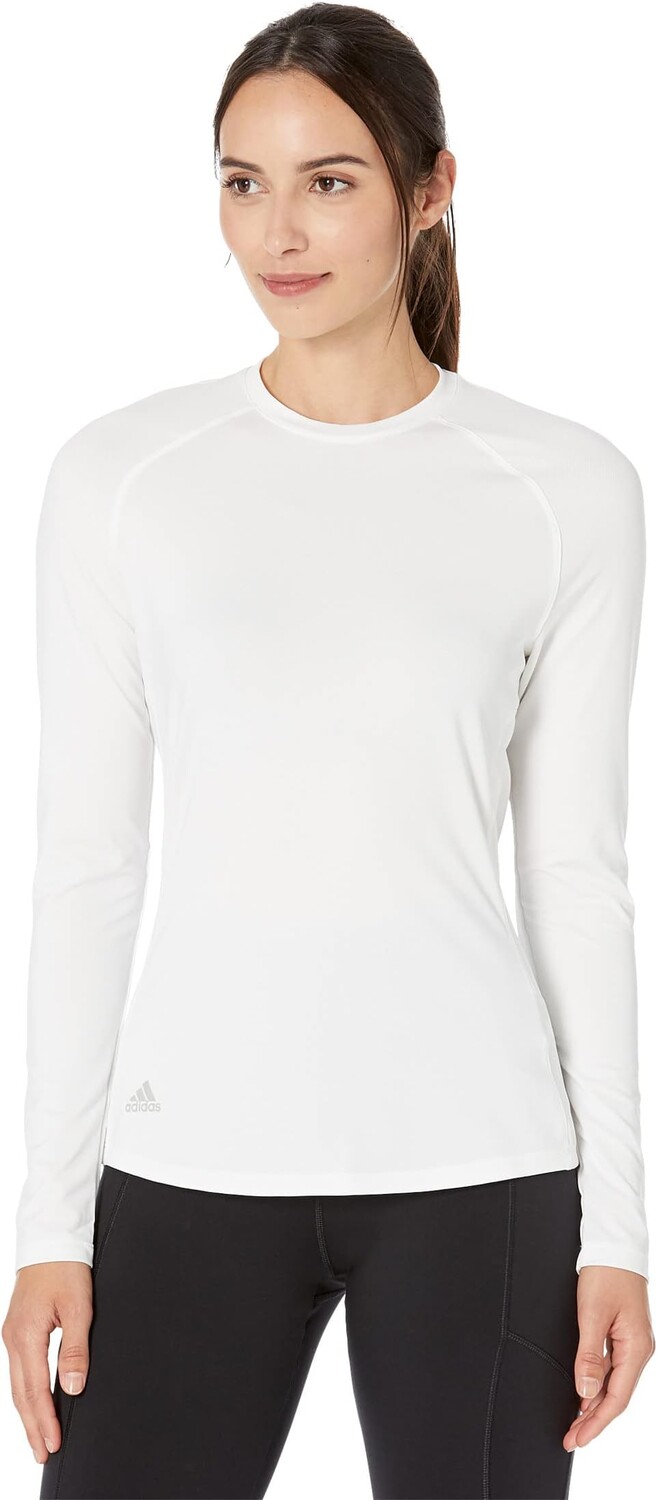 

Футболка Adidas Long Sleeve Crew, белый