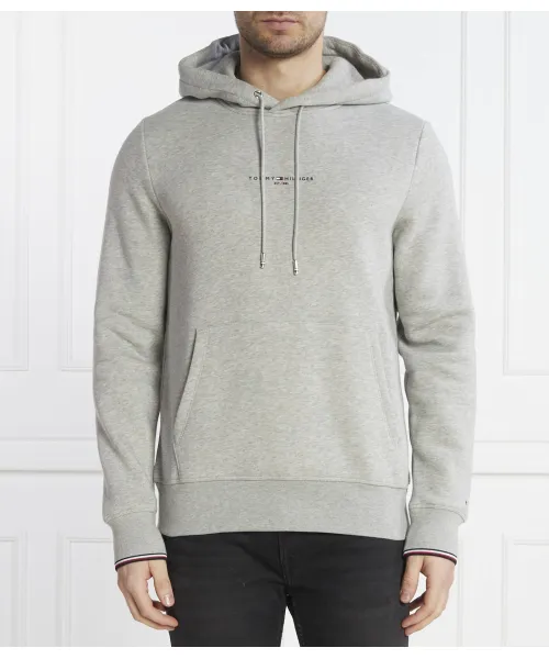 

Толстовка с капюшоном и логотипом Tommy Regular fit Tommy Hilfiger, серый
