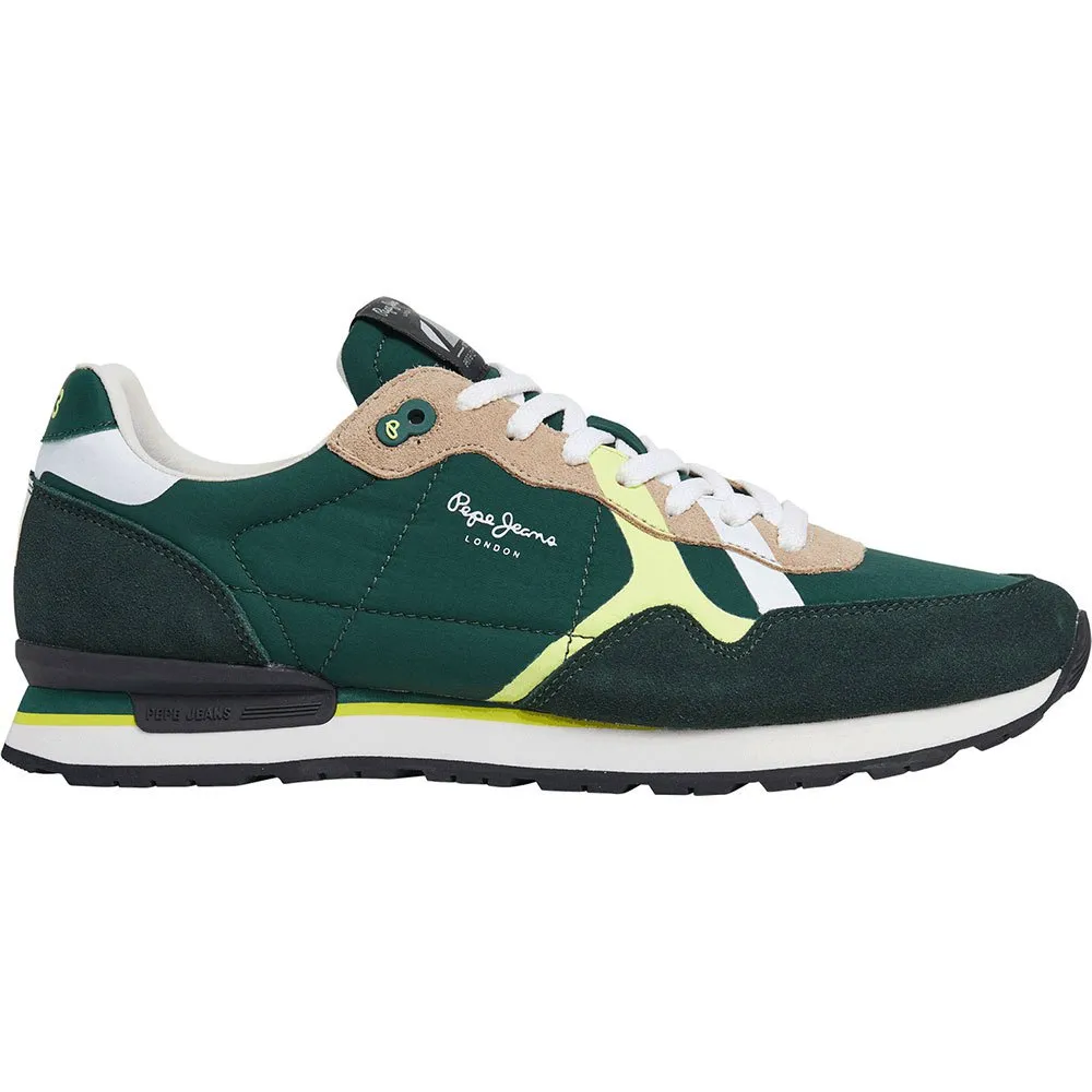

Кроссовки Pepe Jeans Brit Road trainers, зеленый