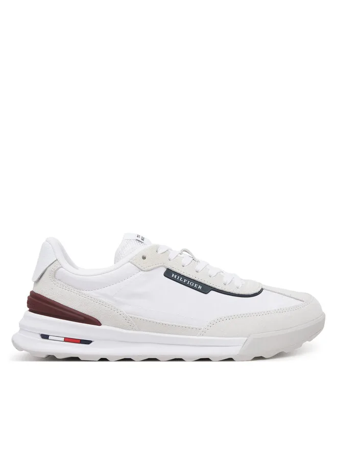 Tommy Hilfiger Ретро кроссовки для бега, сезонная модель FM0FM05425, белый