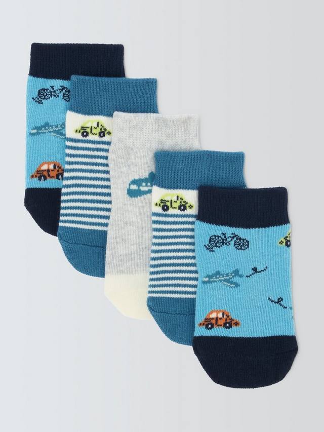 

Носочки Baby Plane John Lewis, Pack of 5, Blue