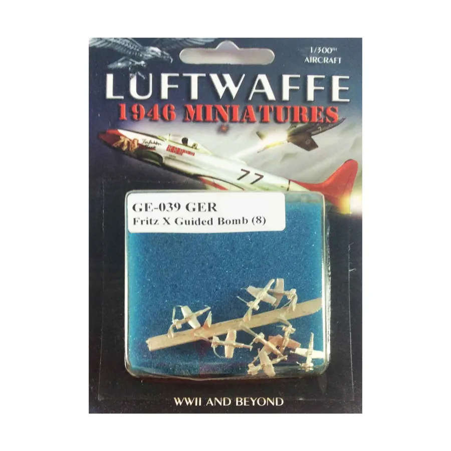 

Управляемая бомба Fritz X, Luftwaffe 1946 Miniatures - Germany (1:300)