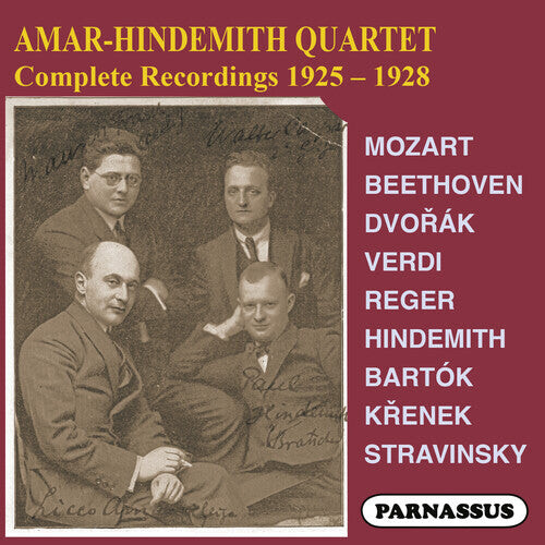 

CD диск Hindemith, Amar Quartet: Amar-Hindemith Quartet complete recordings 1925-8