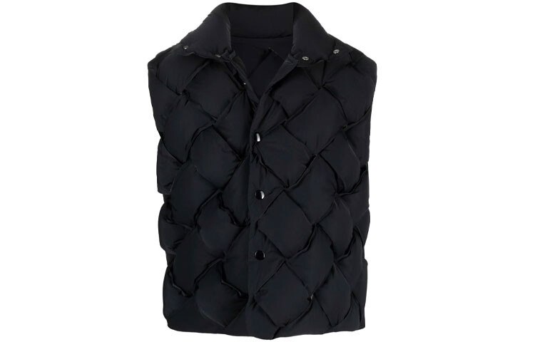 

Жилет мужской черный Bottega Veneta, черный