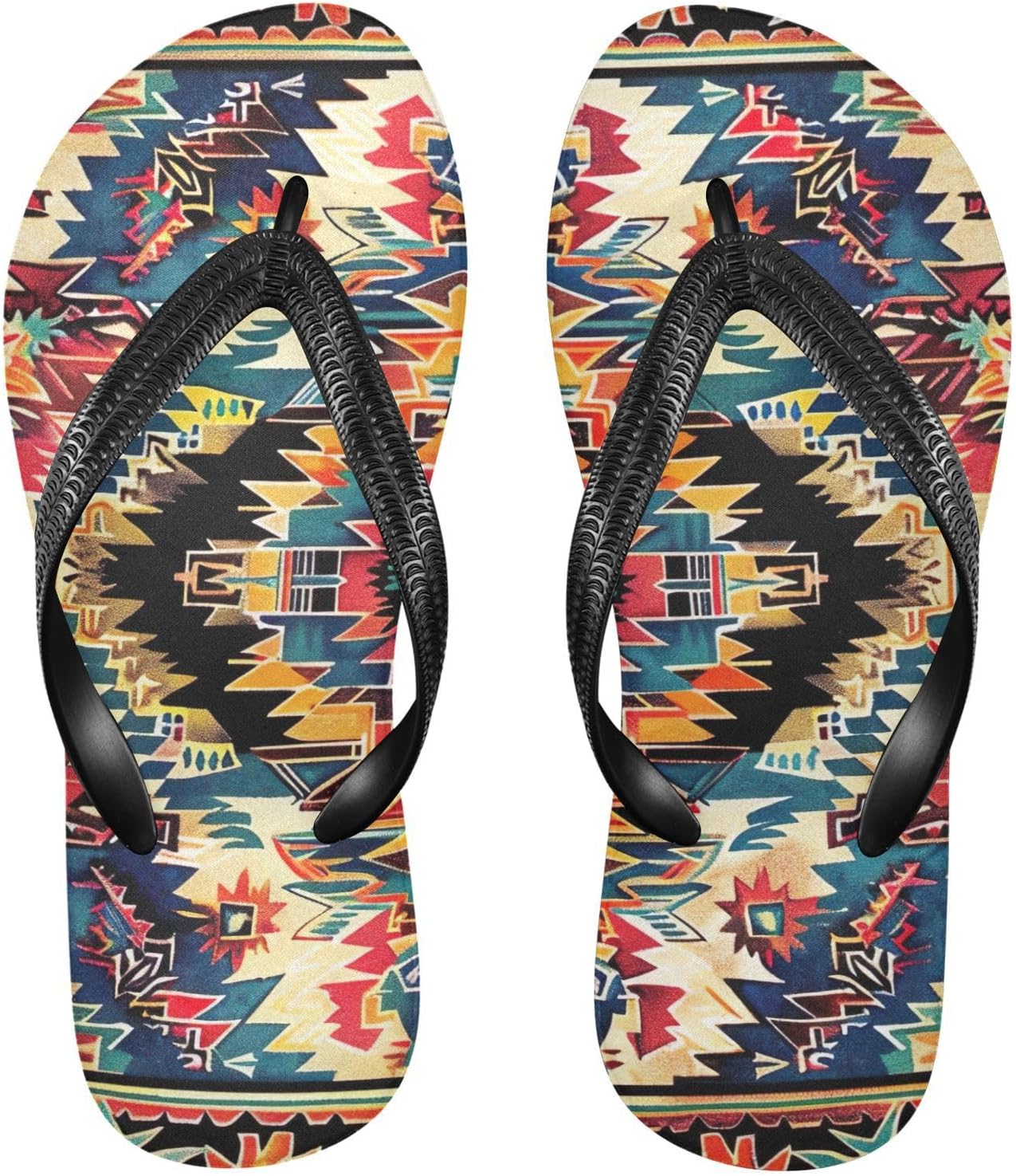 

Мужские и женские пляжные шлепанцы STAYTOP с племенным ацтекским принтом, шлепанцы для душа и пляжа