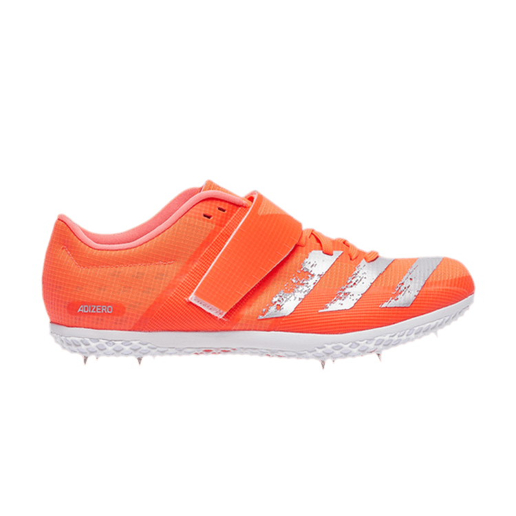 

Кроссовки Adizero High Jump 'Signal Coral Silver Metallic', оранжевый