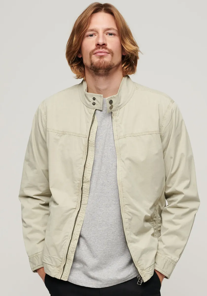 

Куртка Superdry Outdoor "SD-CLASSIC HARRINGTON", без капюшона, цвет London Fog Grey