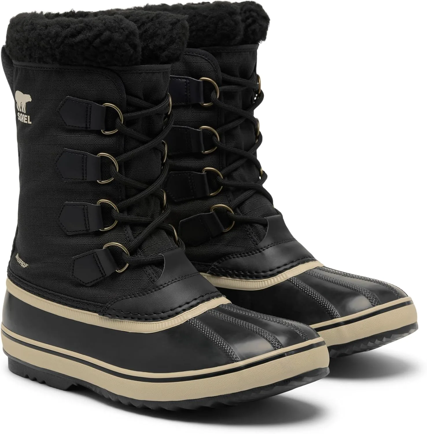 SOREL - Мужские зимние ботинки 1964 Pac Nylon, черный — фото 2