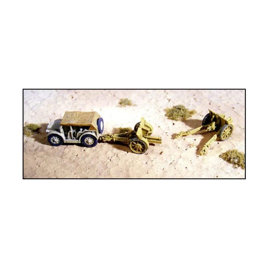 

75-мм пушка с ЗУР TL37, WWII Micro Armour - Italian (1:285)