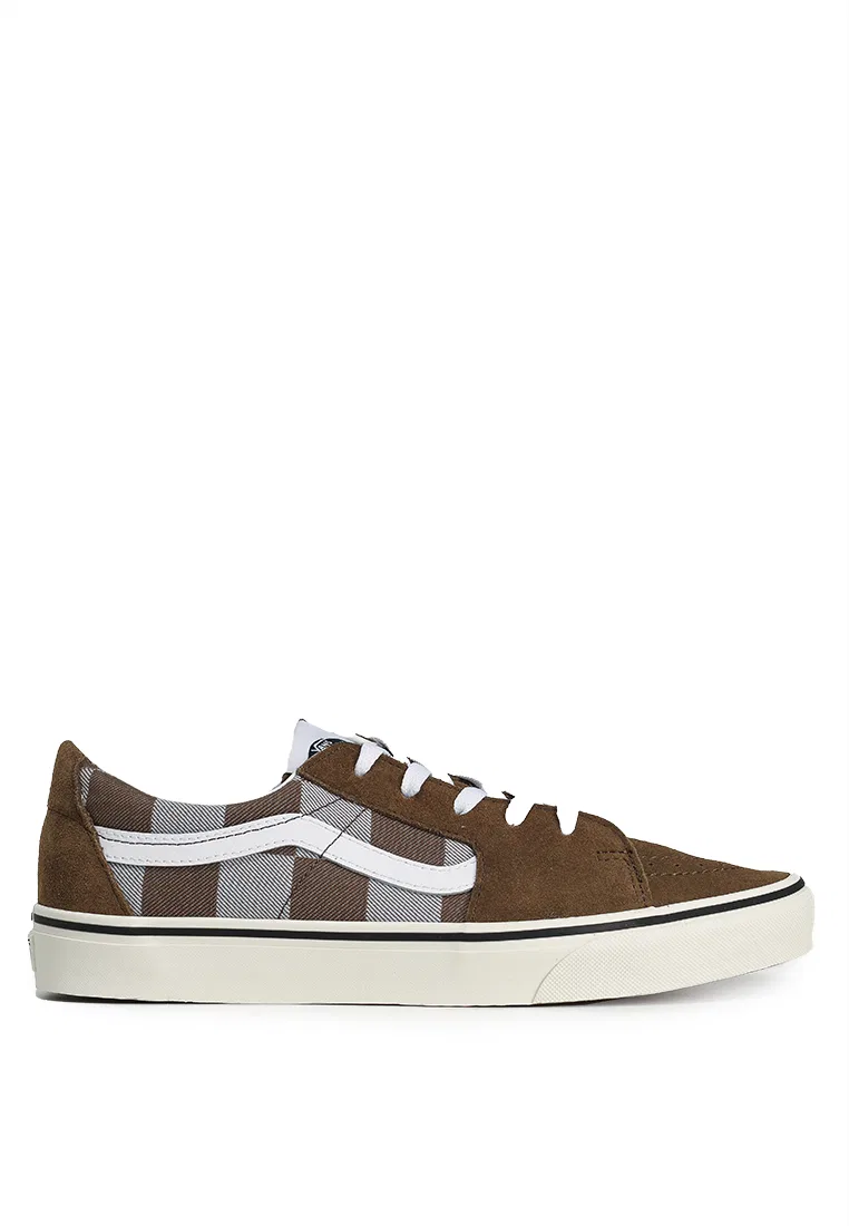 Кроссовки низкие, SK8-Low, Vans, коричневый