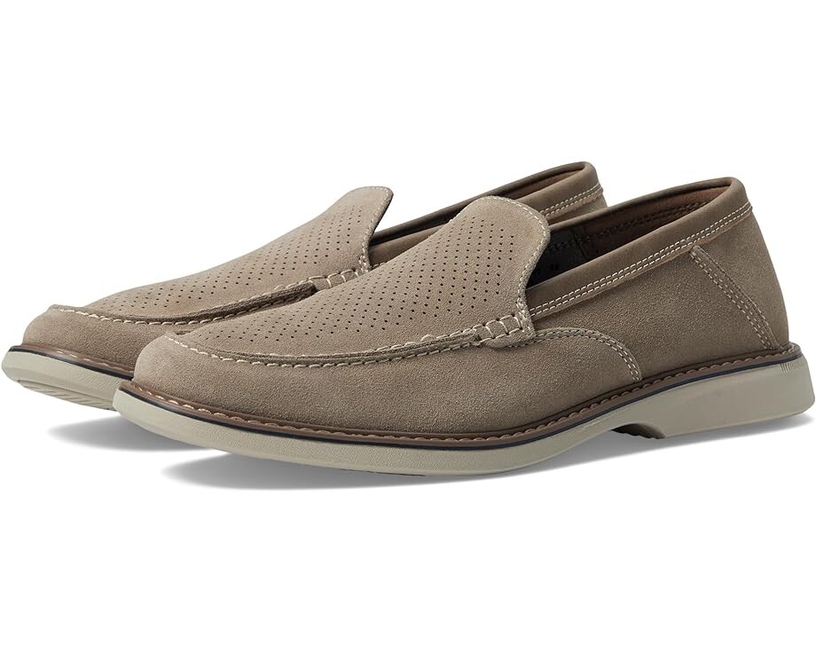 

Лоферы Nunn Bush Otto EZ Moccasin Toe Slip-On Easy On Loafer, цвет Tan