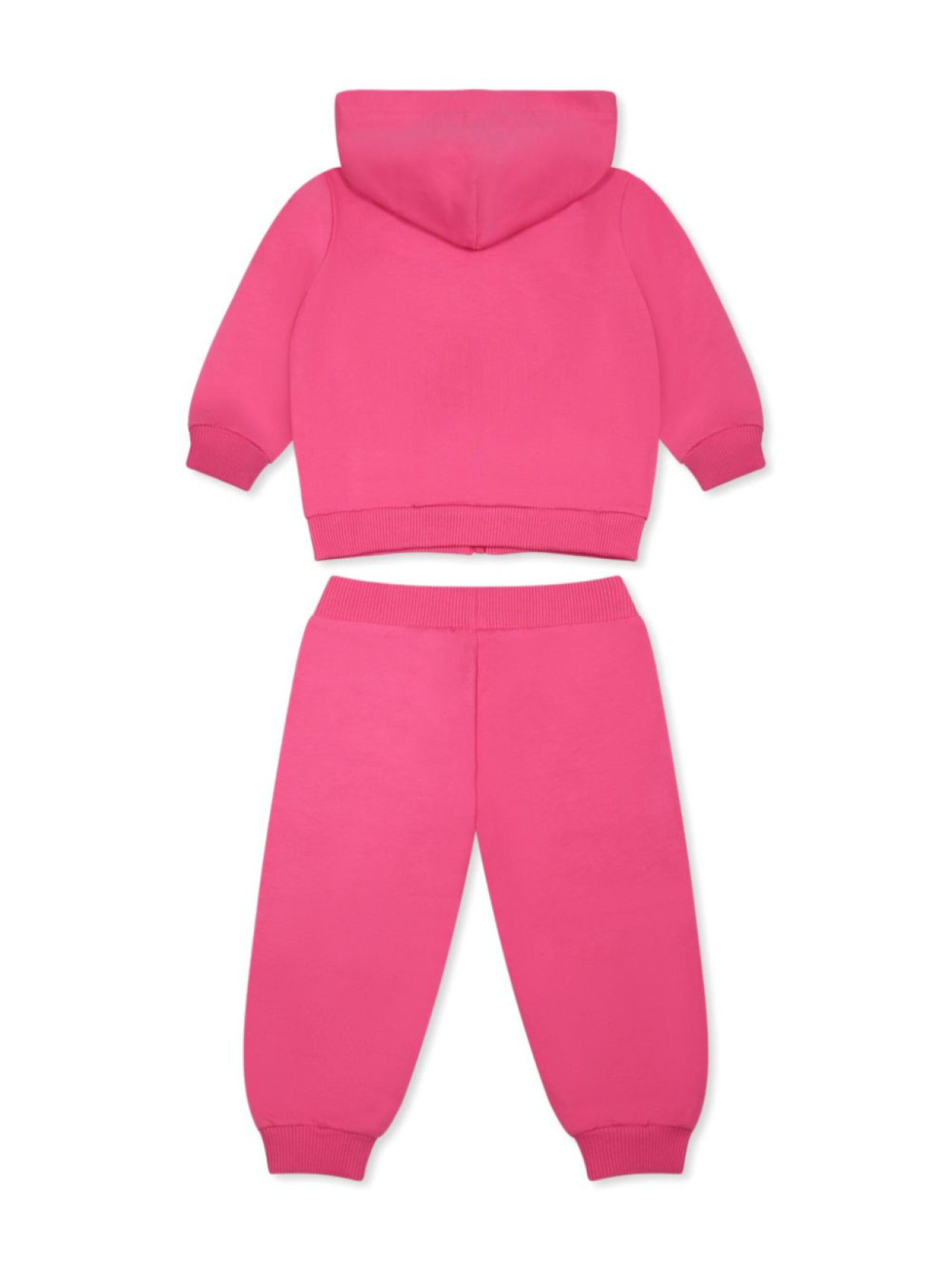 Moschino Kids спортивный костюм с мотивом Teddy-Bear, розовый — фото 2