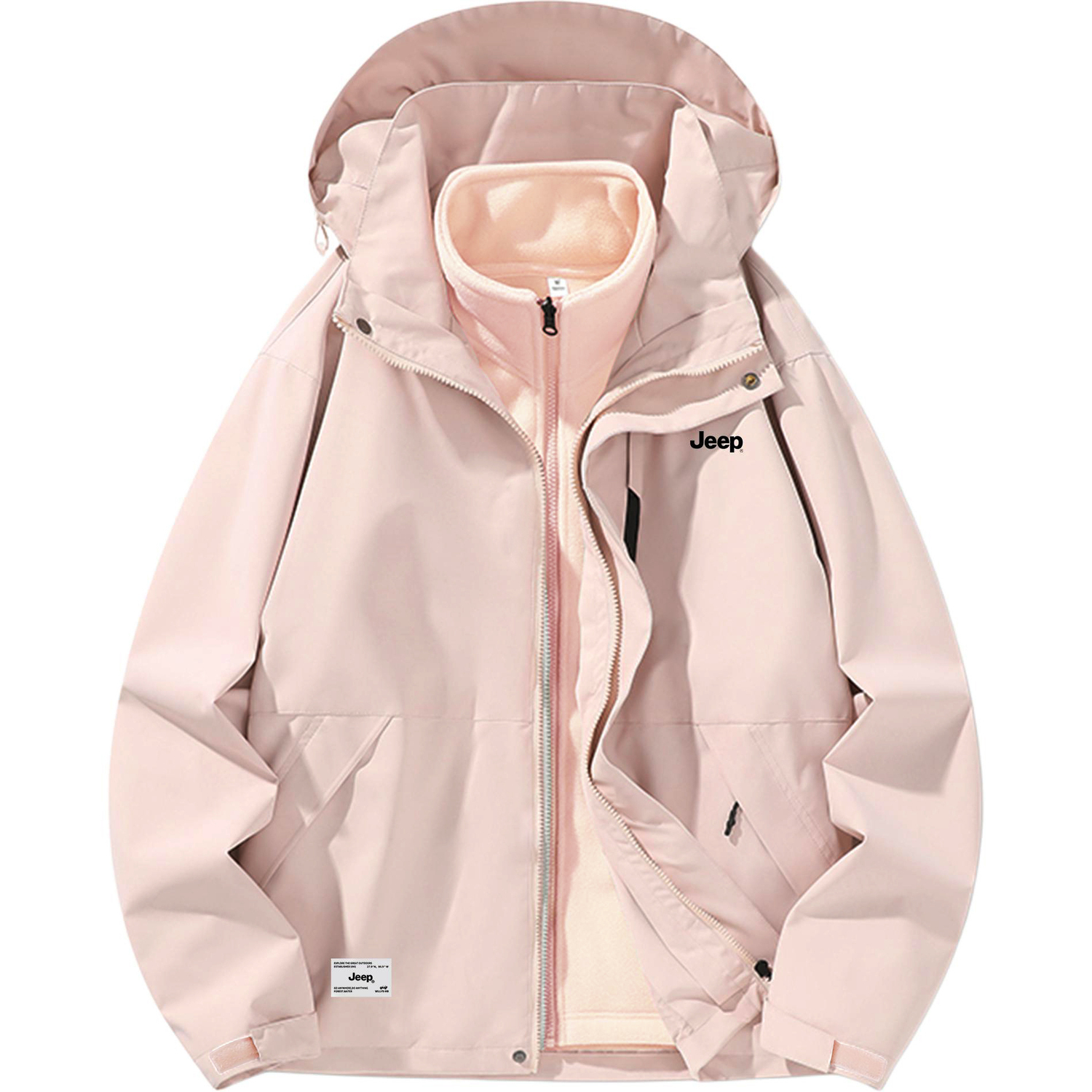 

Jeep Куртка из коллекции Leisure Unisex, Pink [3-In-1 Warm]