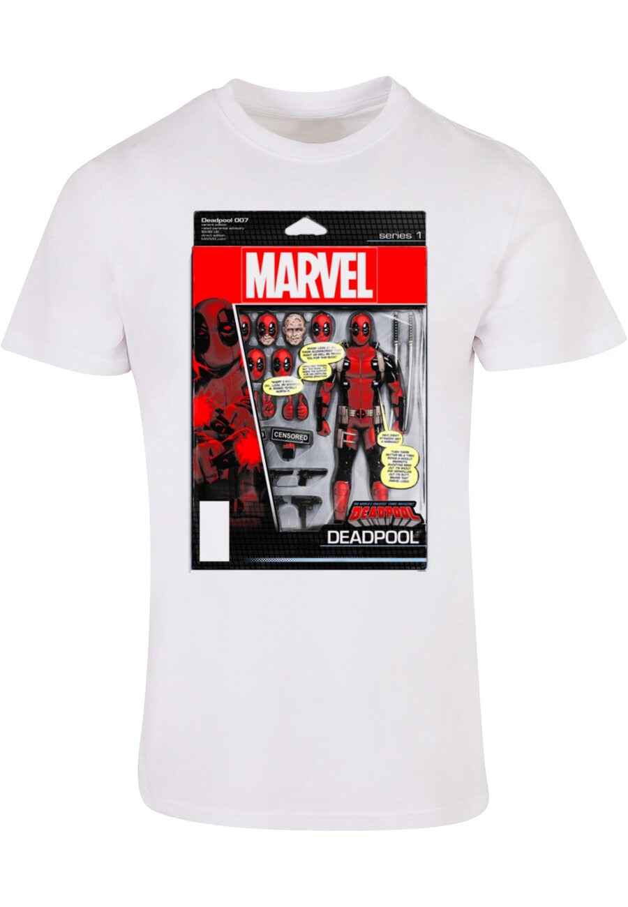 

Классическая футболка ABSOLUTE CULT Shirt Deadpool - Action Figure, белый