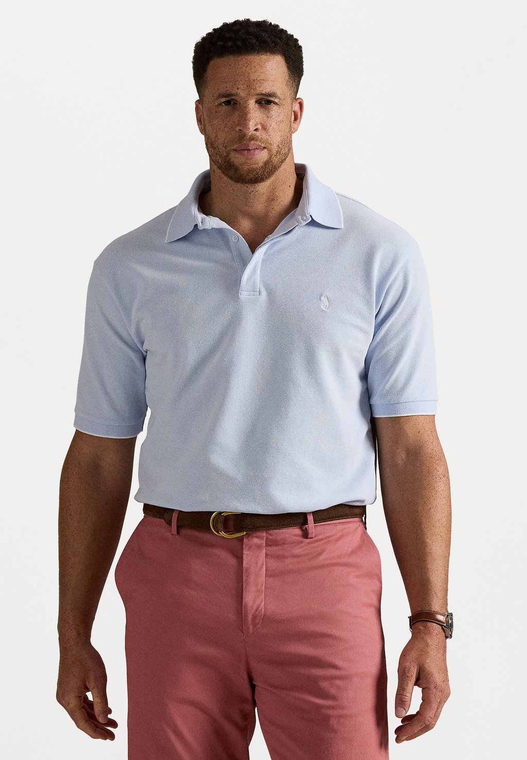 

Рубашка поло Polo Ralph Lauren Big & Tall, темно-синий