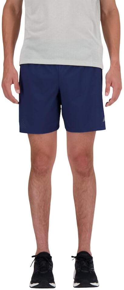 

New Balance мужские шорты Rc Short 7 дюймов, Nb Navy
