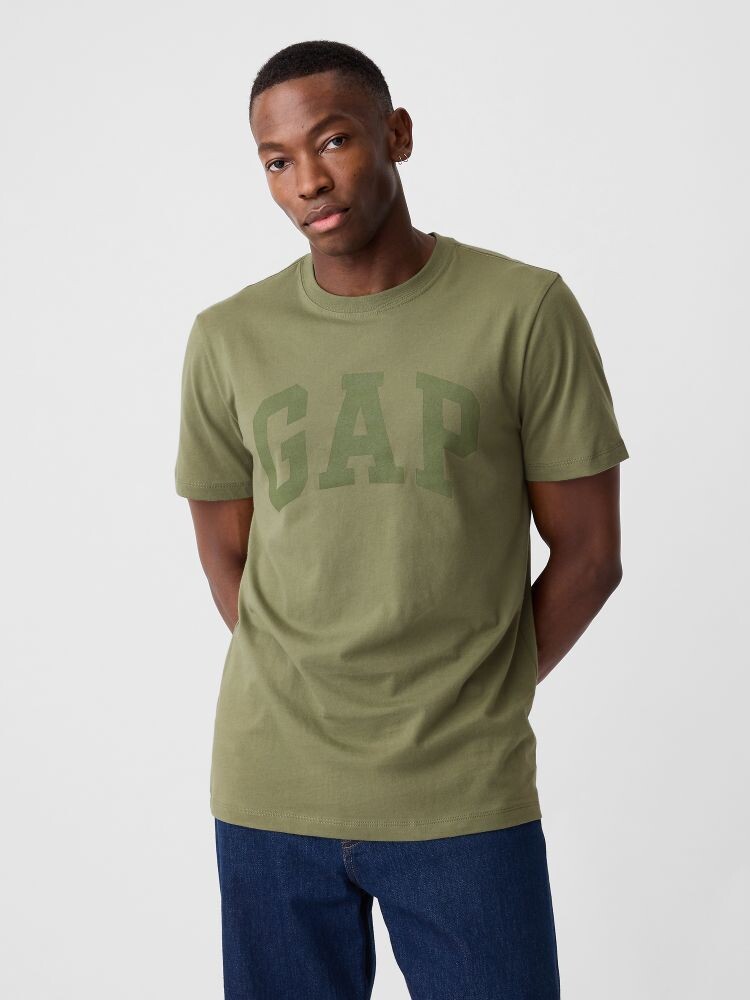 

Футболка с логотипом Gap, зеленый